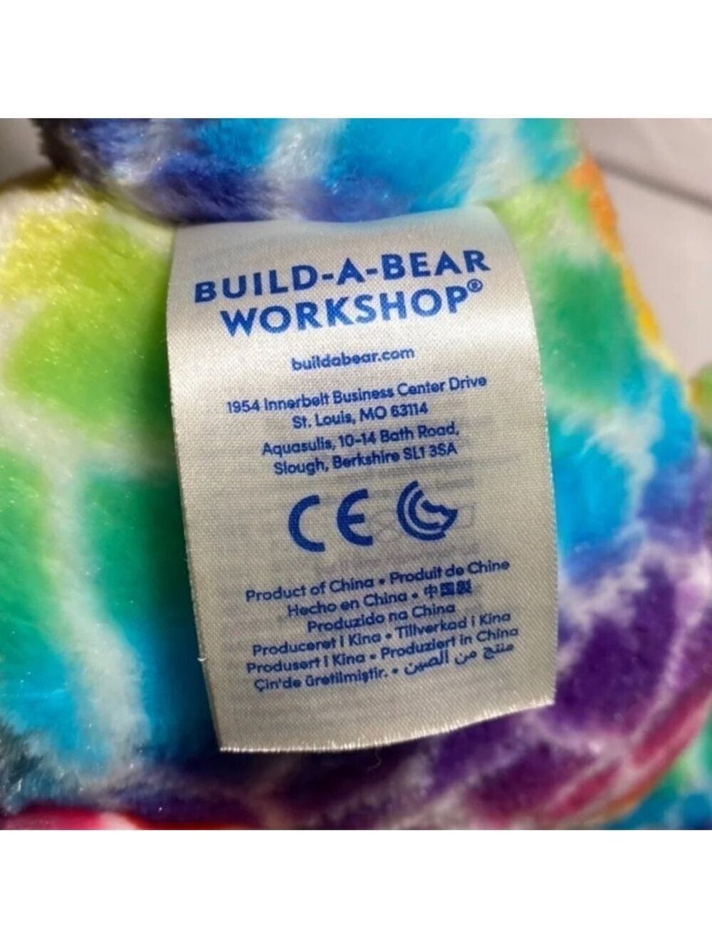 Build-A-Bear Rainbow Leopard - Picture 5 of 6